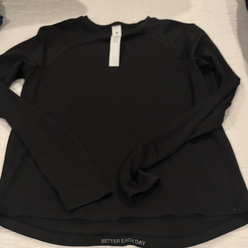 lululemon athletica Black Long Sleeve Top